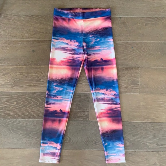 Victoria’s Secret Pink Sunset Leggings M - Picture 2 of 5